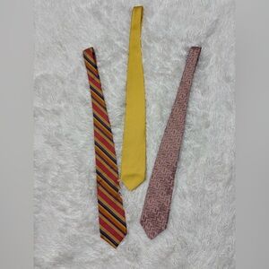 Bundle Robert Talbott Yellow and Multicolor Tie Set
